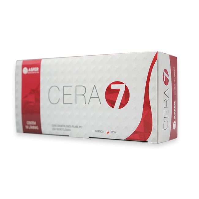 Cera 7 Rosa com 18 Laminas  Asfer