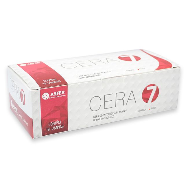 Cera 7 Rosa com 18 Laminas  Asfer