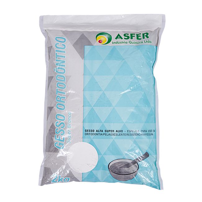 Gesso Ortodontico  Branco  Asfer