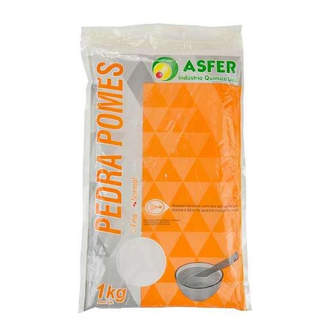 Pedra Pomes Normal 1kg  Asfer