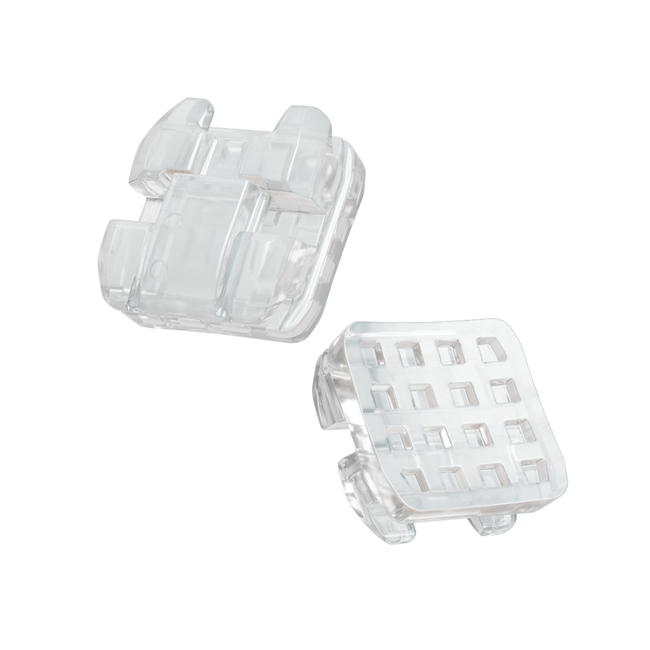 Braquete Ceramico Autoligado Iceram Total Glass Roth 0022  Orthometric