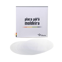 Placa para Moldeira Redonda 2mm - Villevie