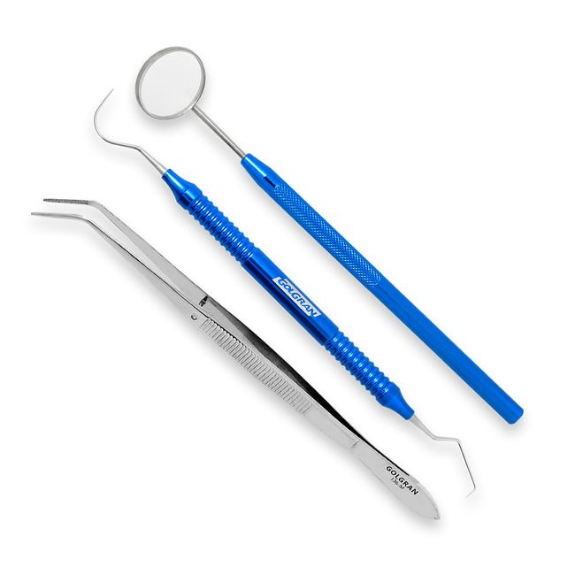 Kit Clinico Basico Colorido 3 pecas  Golgran