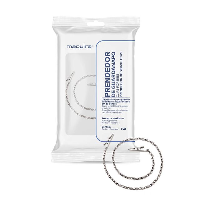 Prendedor de Babador Jacare Corrente  Maquira