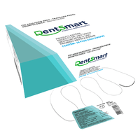 Fio de Sutura Seda Preta 1,7cm 1/2 - Dentsmart