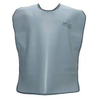 Avental de Borracha Plumbifero 025mm s Protetor de Tireoide 76x60cm Cinza N Martins