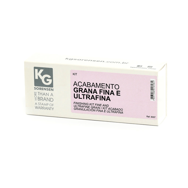 Kit de Pontas Diamantadas Grana Fina e Ultrafina 6007 FG  KG Sorensen