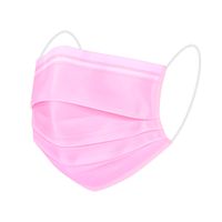 Mascara Cirurgica Descartavel Tripla Com Elastico  Fava