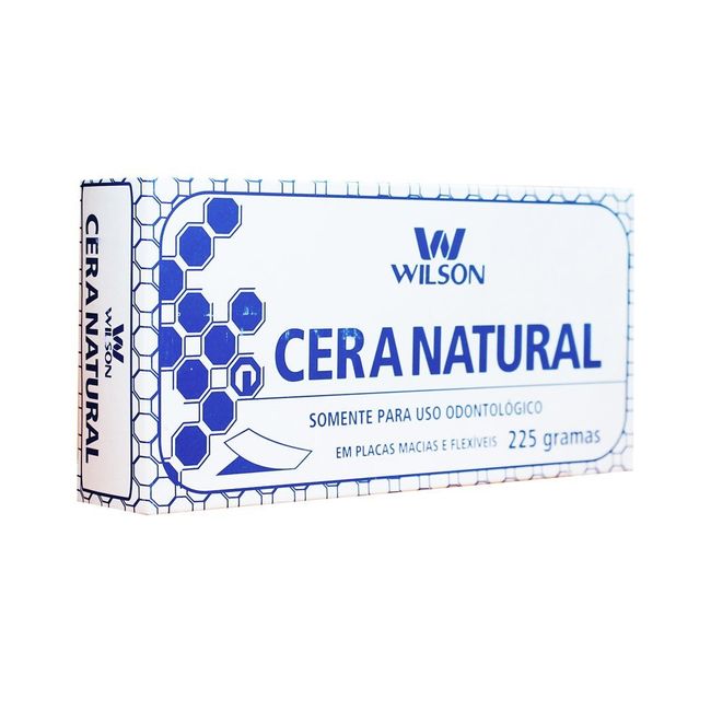 Cera Branca Natural Wilson  Polidental