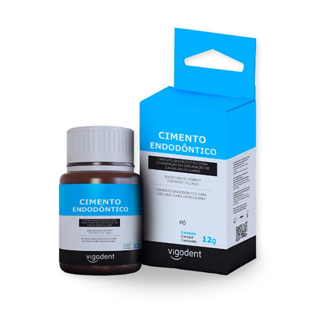 Cimento Endodontico Po 12g  Vigodent