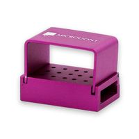 Broqueiro Aluminio FG 21 Furos  Microdont