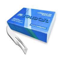 Lamina de Bisturi de Aco Carbono Esteril  Solidor