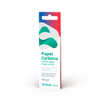 Papel Carbono Duplo AzulVermelho AF do Brasil