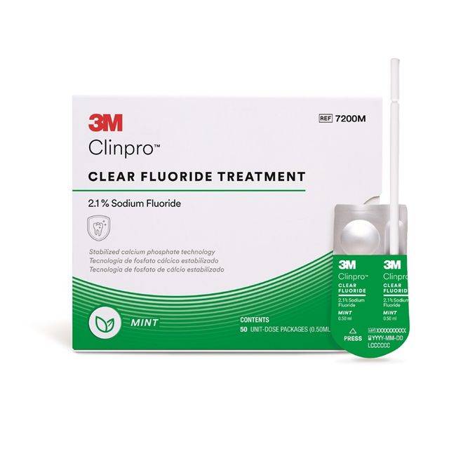 Verniz de Flúor 3M Clinpro Clear Tratamento de Flúor - Solventum MENTA