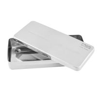 Estojo Inox Liso 18x08x02 cm Millenium Fava