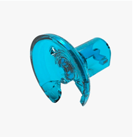 Protetor de Disco Curto Universal com Irrigação Azul Autoclavável - Coraldent