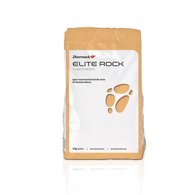 Gesso Especial Elite Rock Sandy Brown Tipo Iv - Zhermack