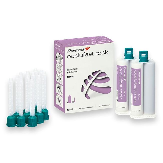 Silicone de Adição Resgitro Oclusal Occlufast Rock - Zhermack