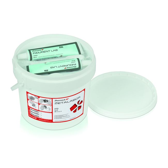 Kit Silicone para Laboratório Zetalabor Denso + Indurent Lab - Zhermack