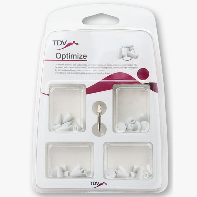 Kit de Ponta de Polimento Abrasiva de Silicone Optimize – TDV