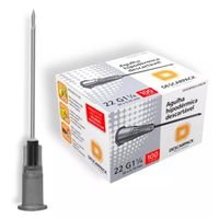 Agulha Hipodermica Descartavel 30 X 070mm 22G Descarpack