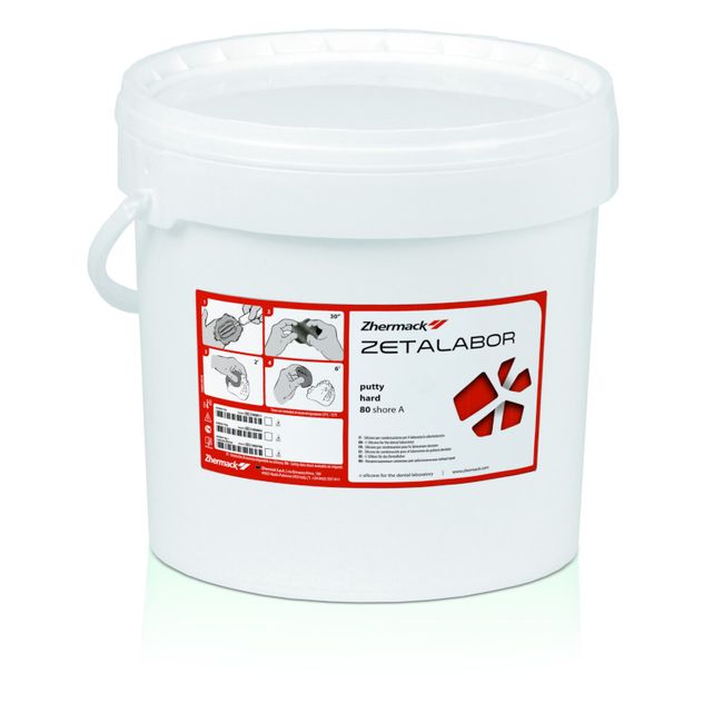 Silicone para Laboratório Zetalabor Denso 10kg - Zhermack