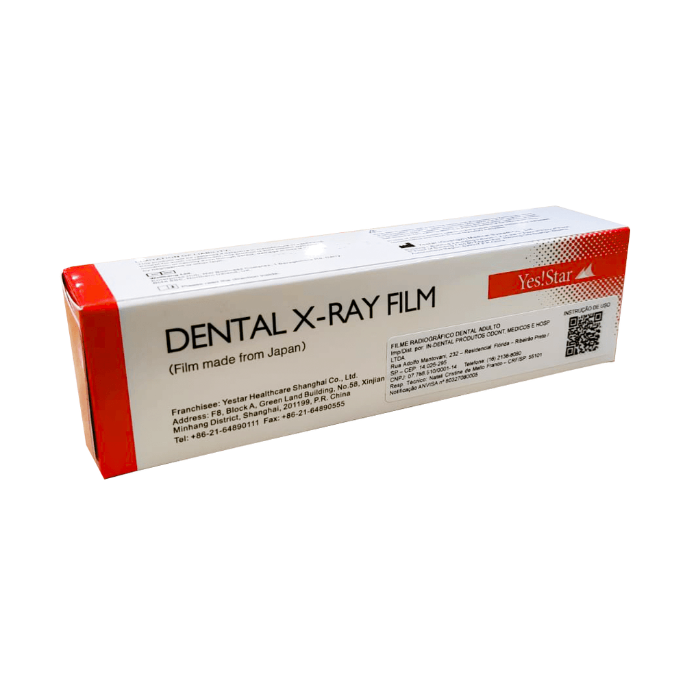 Filme Radiográfico E-Speed Adulto - Yes! Star - dentalecia