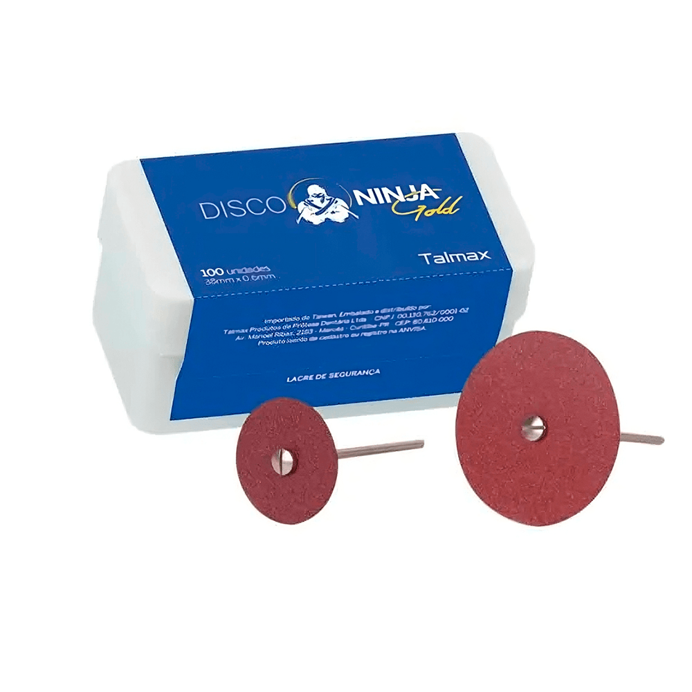 Disco Ninja Gold 25x0,6mm - Talmax - dentalecia