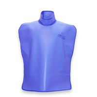 Avental de Borracha Plumbifero 025mm Com Protetor de Tireoide 76x60cm N Martins