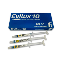 Azul de Metileno Evilux com 3 seringas  Formula  Acao