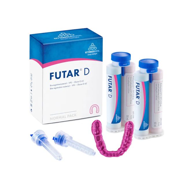 Silicone de Adição para Registro de Mordida Futar D - Ultradent