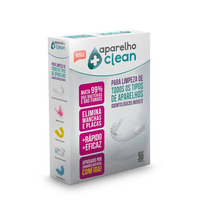 Pastilha para Limpeza de Aparelhos Clean com 30 Orthomundi
