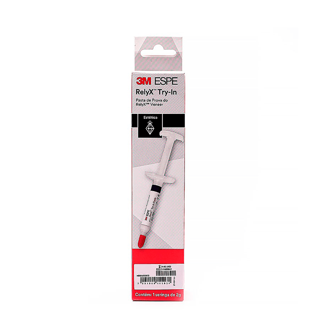 Cimento Resinoso 3M RelyX Veneer Try-In - Solventum - dentalecia
