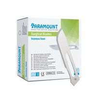 Lamina de Bisturi de Aco Inox Esteril Paramount