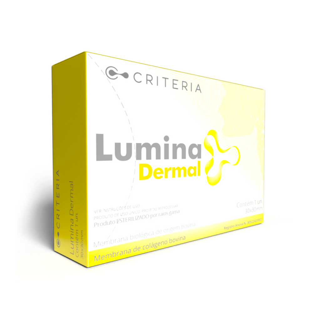 Membrana Biológica Bovina Lumina-Dermal 20x30mm - Critéria - dentalecia