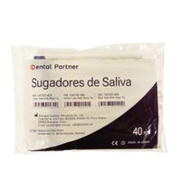 Sugador Descartavel com 40 Dental Partner
