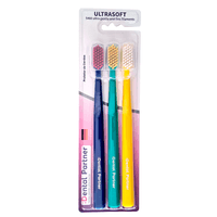 Escova Dental Adulto Ultra Soft 5460 com 3 Dental Partner