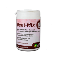 Gesso Pedra Especial DentMix Tipo IV Salmao Pote Asfer