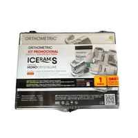 Kit Braquete Ceramico IceramS Roth 022 01 Caso  4 Tubos  1 Par de Arcos  Orthometric