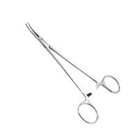 Pinca Hemostatica HalsteadMosquito Curva 18cm  Quinelato