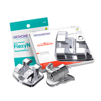 Kit Braquete de Aco Advanced Roth 0022 1 Caso  Arcos  4 Tubos  Orthometric