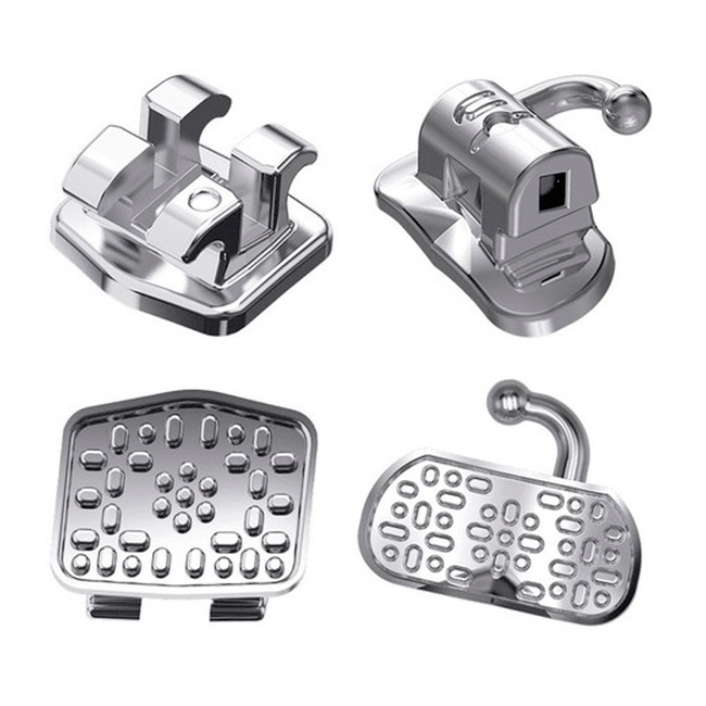 Kit Braquete de Aco Advanced Roth 0022 1 Caso  Arcos  4 Tubos  Orthometric