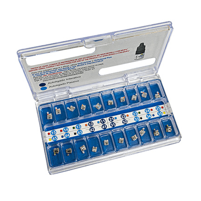 Kit de Braquetes Prescricao Roth Ceramic SLH 022  Morelli
