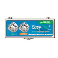 Kit Braquete de Aco Autoligado EasyClip Bidimensional PDM 022  Aditek