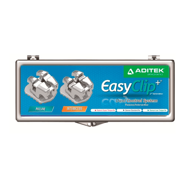 Kit Braquete de Aco Autoligado EasyClip Bidimensional PDM 022  Aditek