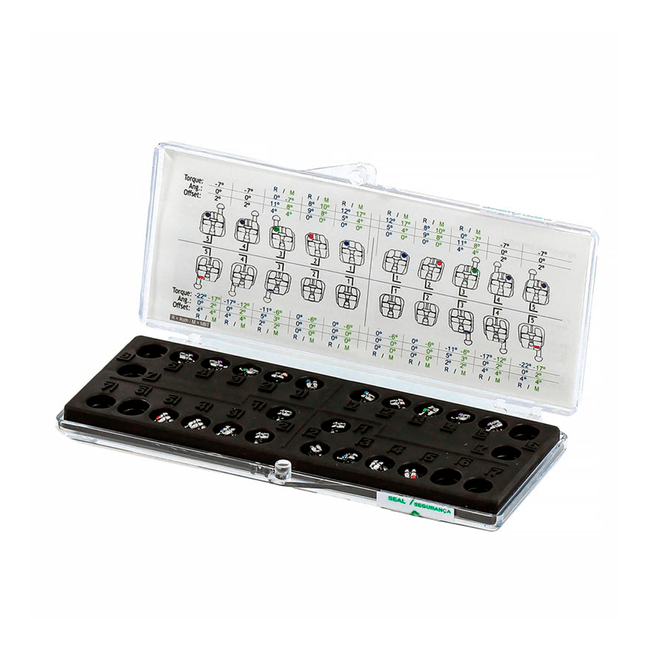 Kit Braquete de Aco Autoligado EasyClip Roth 022  Aditek