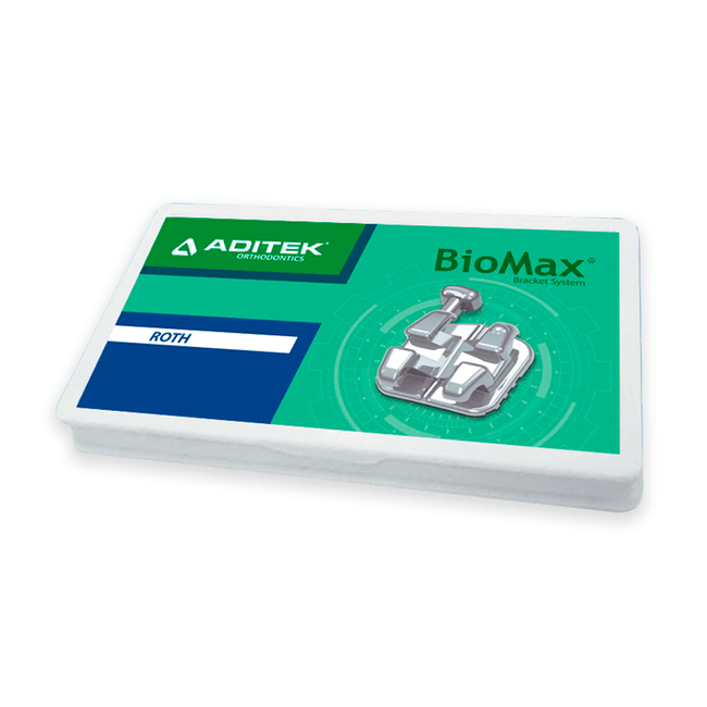 Braquete de Aco Biomax Roth 1 Caso 022  Aditek