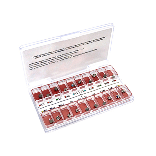 Kit de Braquetes Prescricao MBT Max com Gancho Pres 022  Morelli
