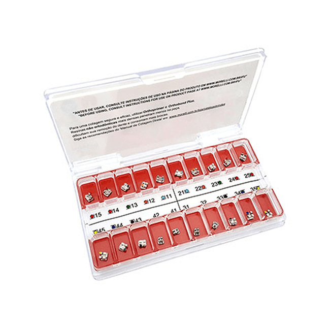 Kit de Braquetes Prescricao MBT Standard 022  Morelli