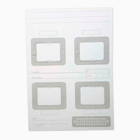 Ficha para RaioX 4 Furos Pressing